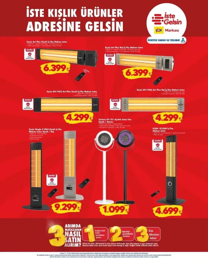 21 - 27 Ekim 2026 ŞOK aktüel kataloğu