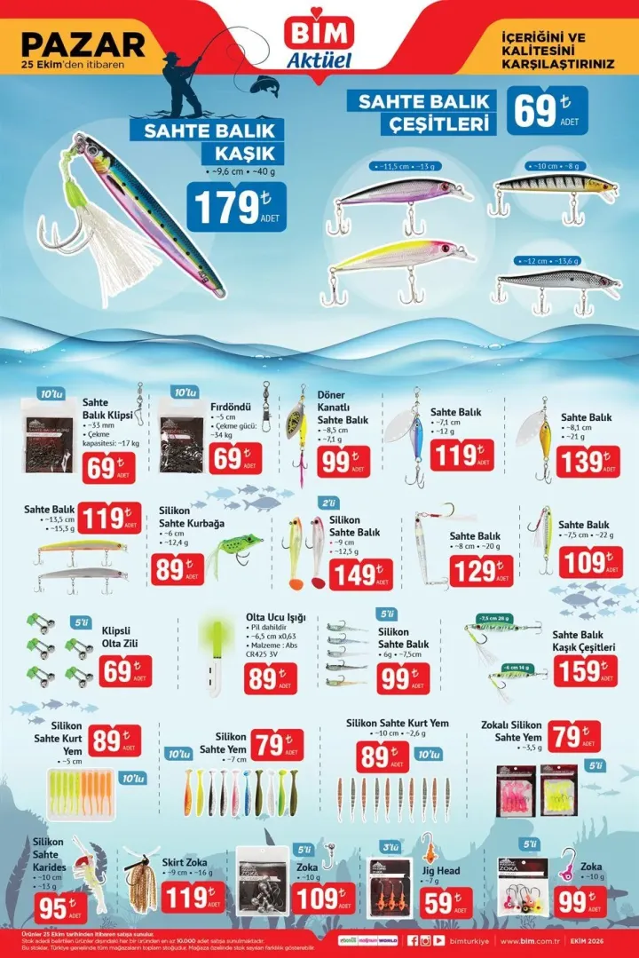 23 - 28 Ekim 2026 BİM aktüel kataloğu
