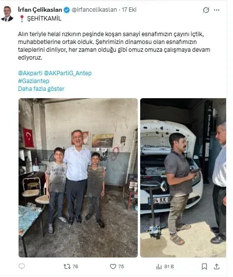 Ak Partili Vekil Çocuk Işçiler