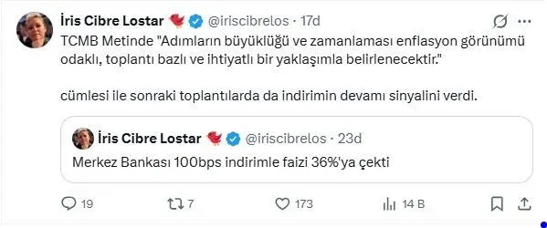 Ekonomistlerden faiz kararı yorumu: ‘İndirimlere kapıyı açık tuttu’