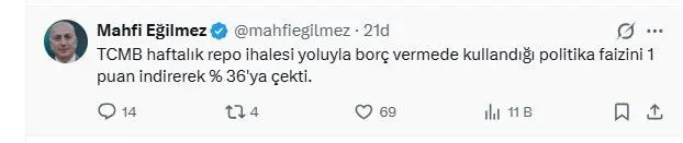 Ekonomistlerden faiz kararı yorumu: ‘İndirimlere kapıyı açık tuttu’