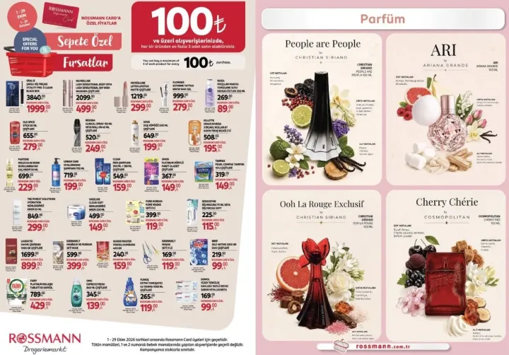 Rossmann Ekim 2026 kataloğu